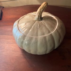 Vintage 1980's signed Barbara Eigen pottery - Squash